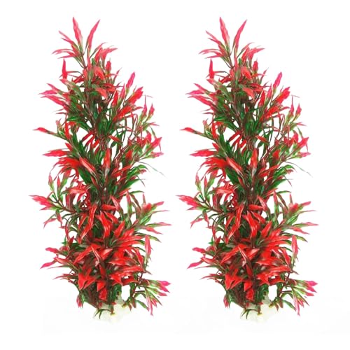 Tfwadmx Large Aquarium Plants Artificial Seaweed Water Plants