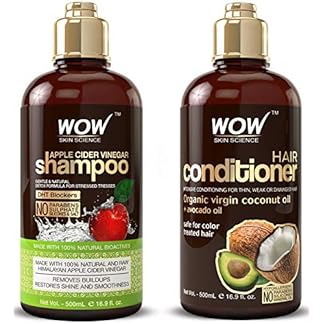 WOW Apple Cider Vinegar Shampoo Hair Conditioner daily life hair haircare hairduty.com