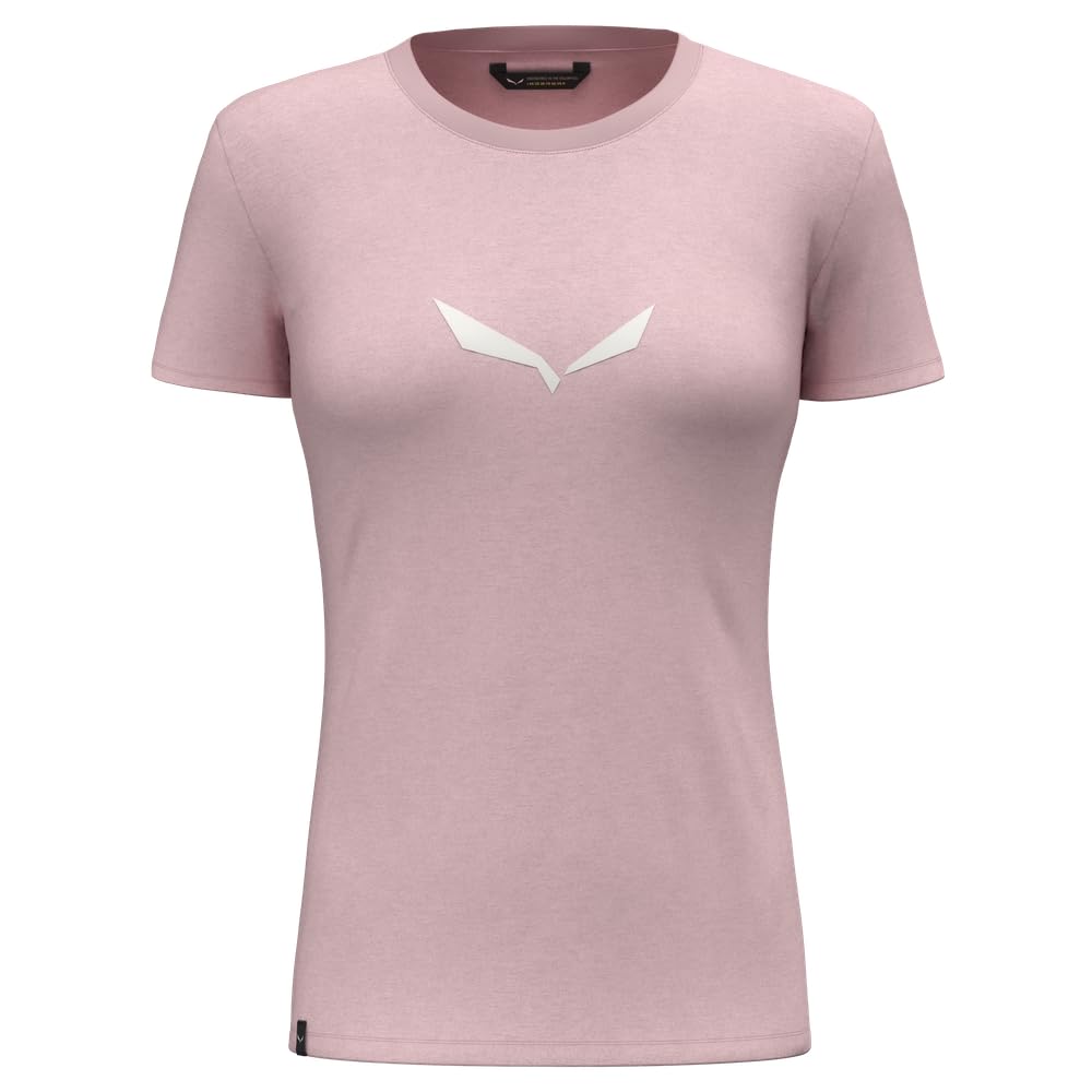 SALEWA T-Shirt da Donna con Logo Solido Dri-Release® da Donna, Confezione da 1