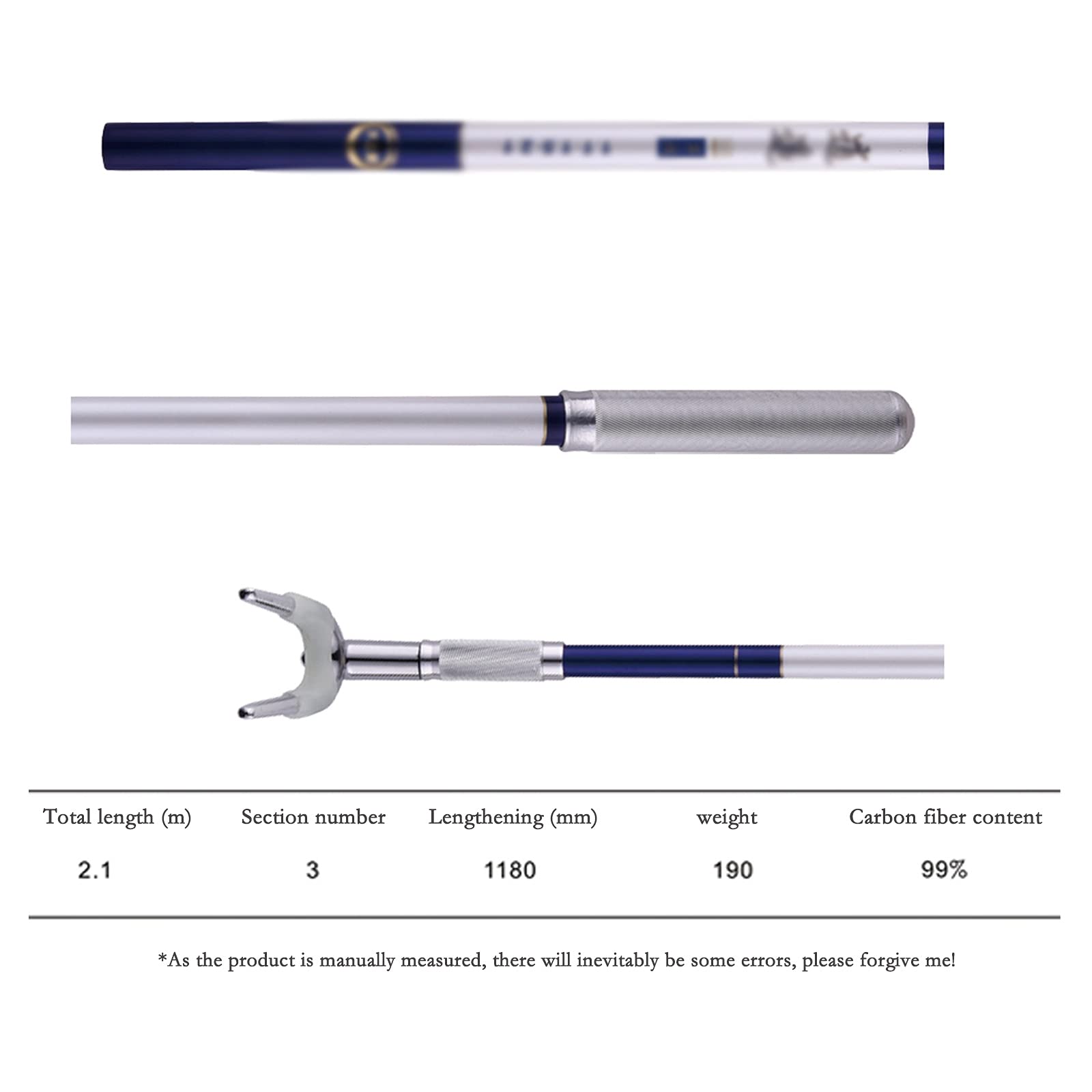 Support Canne a Peche Support de canne à pêche tige d'athlétisme tige suspendus plateforme de pêche support de pêche tige de pêche tige de pêche support pistolet pistolet support de carbone Support de