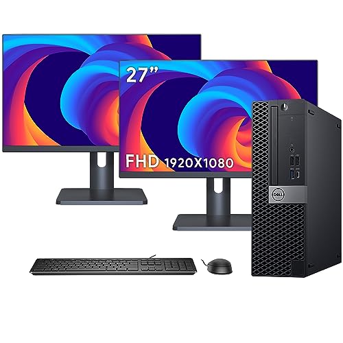 Dell Optiplex Small Form Factor Desktop PC, Hexa Core i5 Processor