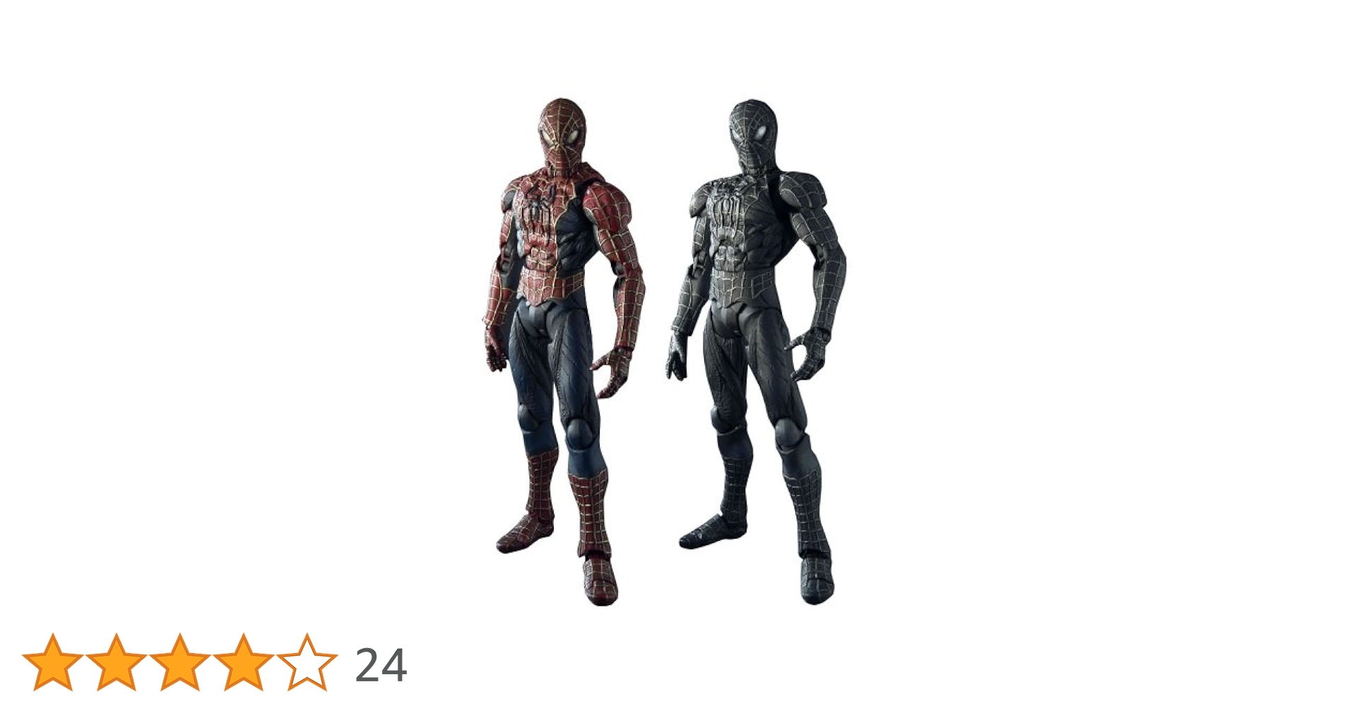 新品未開封　 ムービーリアリゼーション　スパイダーマン＆ブラックスパイダーマン 新品未開封 ムービーリアリゼーション スパイダーマン＆ブラック