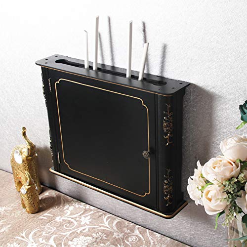 WLAN Router Set-Top-Box Netzkabelbuchse Lagerregal Schlafzimmer Wohnzimmer Wandregal Schwimmende Eckregale An der Wand montiertes TV-Regal Wandeinheit