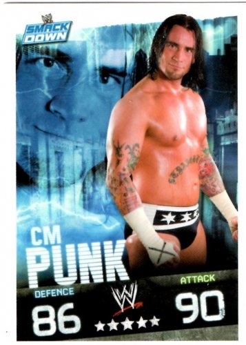 Slam AttaxSlam Attax Evolution CM Punk Smackdown