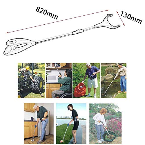 Dr. Li Folding Grabber Reacher Tool, Portable Folding Long Handled
