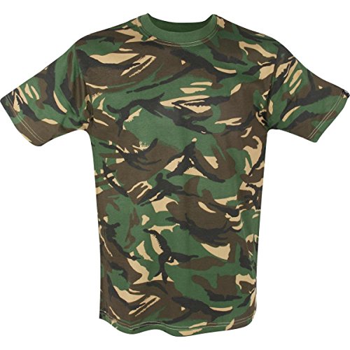 Mil-Com - Camiseta de Camuflaje - XXL