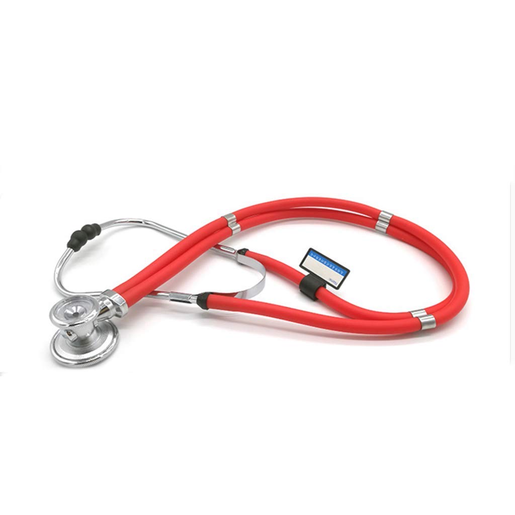 YangRy Estetoscopio, Estetoscopio multifunción de Doble Tubo, el médico Profesional Puede Escuchar el Sonido del corazón fetal con Estetoscopio,Orange