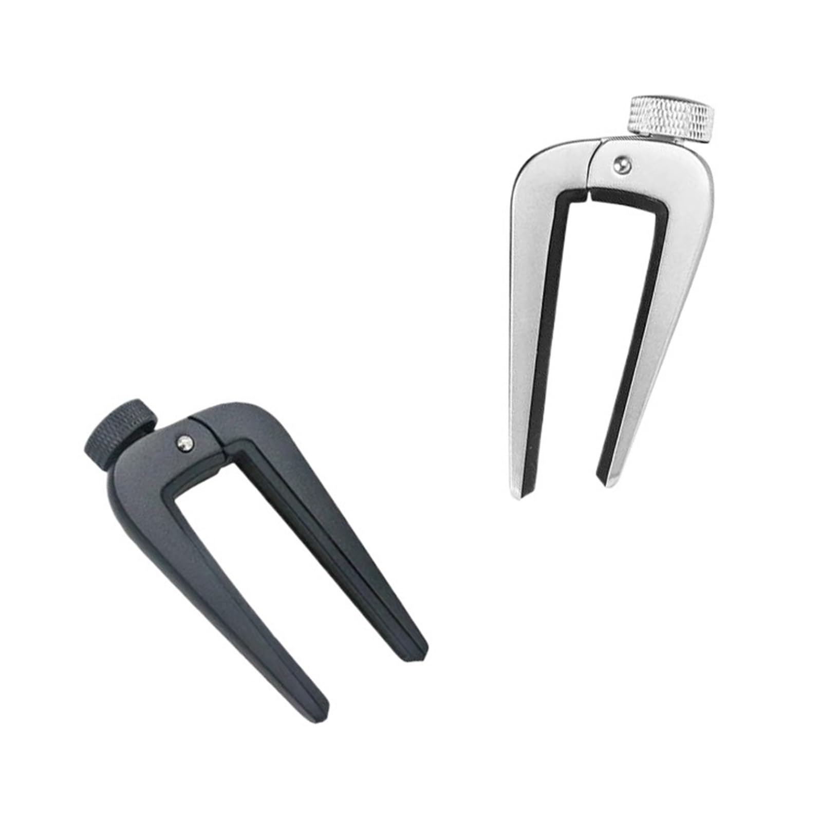 4/4 Skrzypce Bas Capo Gitara Akcesoria Instrumenty Muzyczne Akcesoria Do Skrzypiec(Silver)