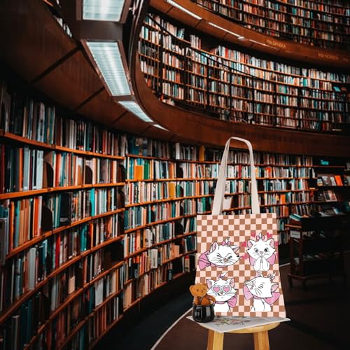 Bolso Tote con diseño de gato Marie miniatura 6