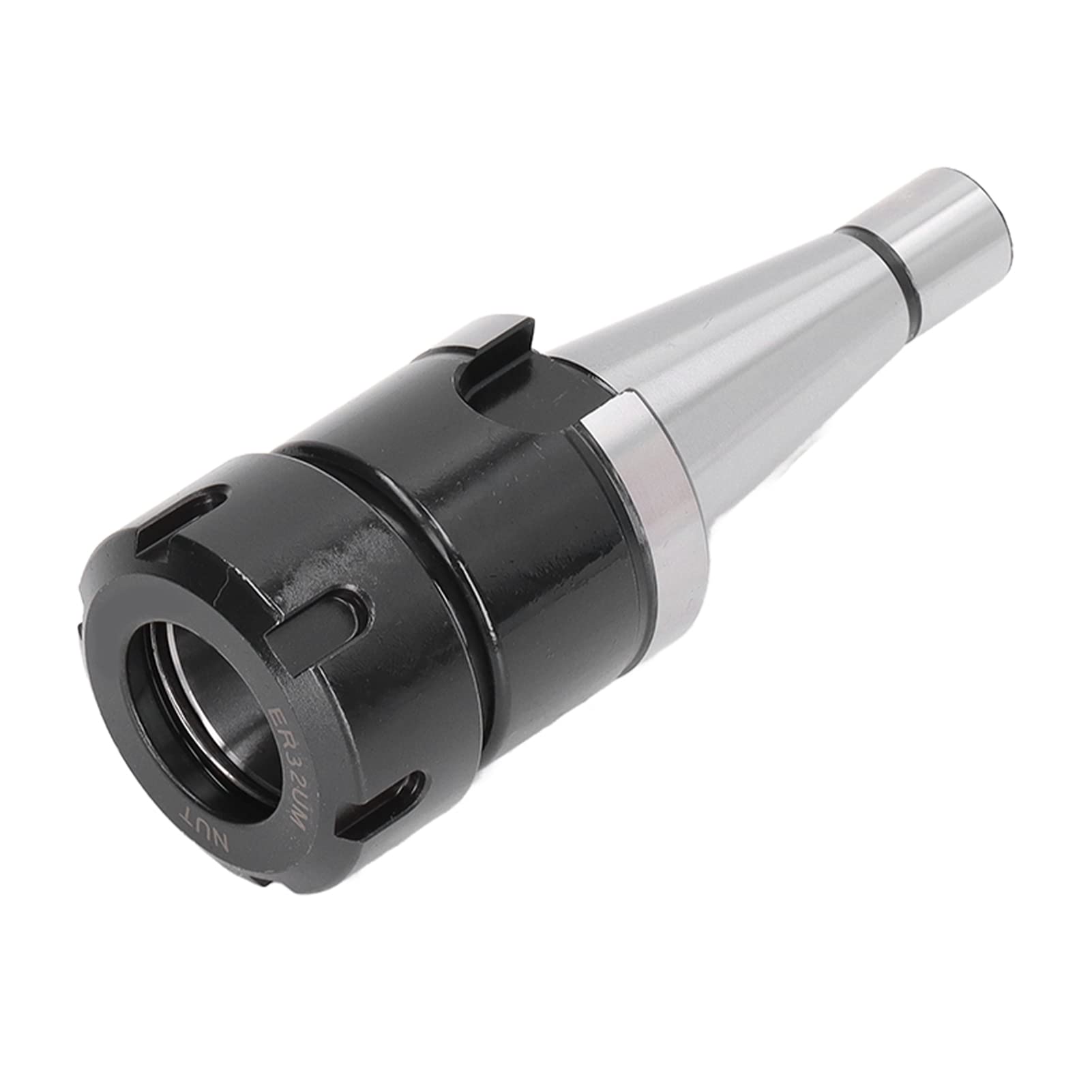 Porte-outil pour fraiseuse, précision de centrage élevée NT30-ER32 Support de mandrin en acier allié 40Cr Type intégral de traitement fin avec clé pour centre d'usinage