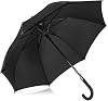 Black 8 Double Stranded Unbreakable Cane Umbrella