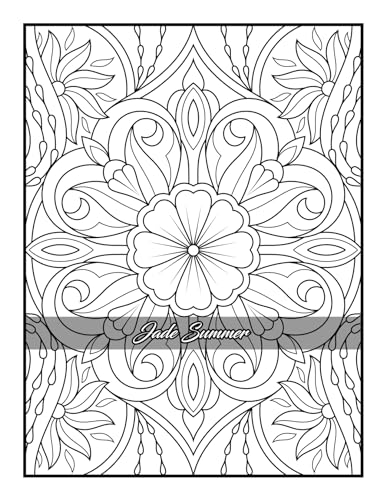 100 Amazing Patterns: An Adult Coloring Book with Fun, Easy, and Relaxing Coloring Pages - Image 30