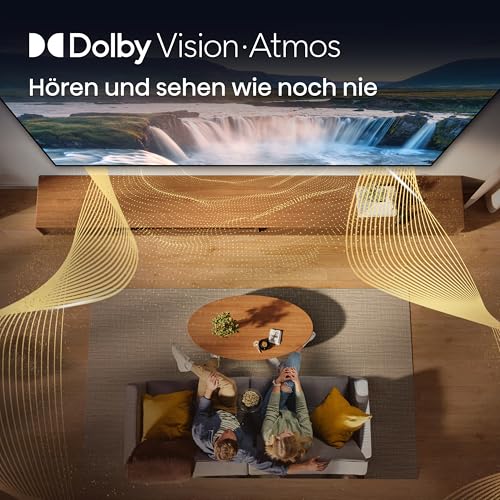 Hisense 50E7DS Fernseher 50 Zoll, 4K UHD QLED, Smart TV, Hi-View AI Engine, 60Hz Game Mode Plus, Dolby Vision IQ, HI-QLED Colour, Filmmaker Mode, AI Smooth Motion, Airplay, Sprachsteuerung[2026] 5