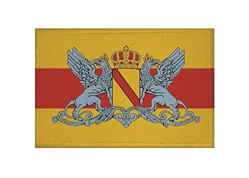 U24 Aufnäher Großherzogtum Baden Fahne Flagge Aufbügler Patch 9 x 6 cm