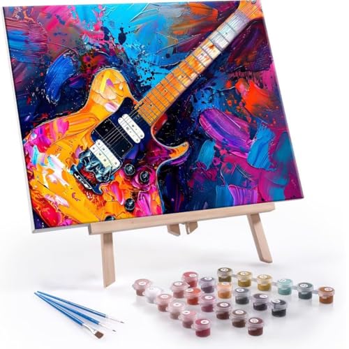 G hG fW^G M^[ LbgŃyCguVƃANG̋, l̎q̂߂̃Mtg Paint by Numbers h DIY ɂAN ʊGCeA rO 100x140cm (t[