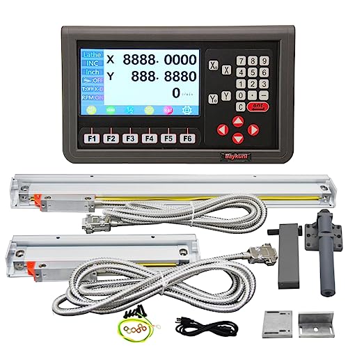 12x40inch Lathe DRO Kit Glass Scale