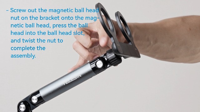 Amazon.co.jp: 【デュアルマグネットで2台同時ホールド】TELESIN