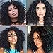 WTB Hair Premium Short Afro Kinky Wig Curly Black Synthetic Wigs For Black Women Natural Sexy Wigs Best Natural Looking African Wigs