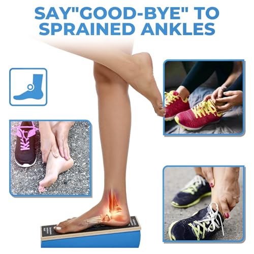 Image of Athletic Balance Boards,Slant Board,Wobble Board,Balance Wedge for Condition Your Body and Prevent Injury