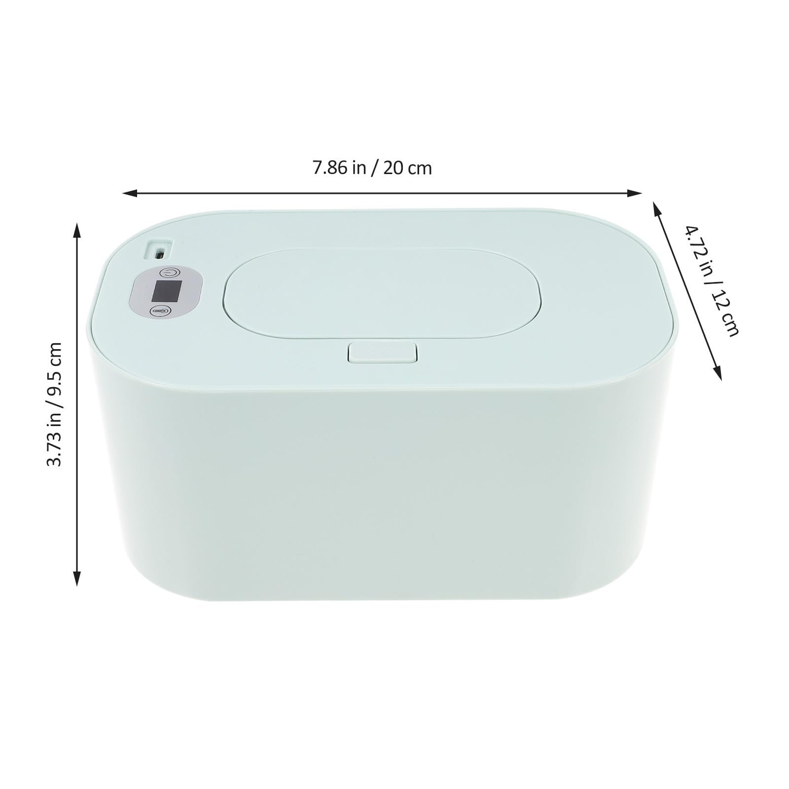 UKCOCO Calentador Resistente y Mantiene Toallitas Calientes Portátil USB de Toallitas Húmedas Verde para Bebés Adecuado para Uso en Casa y Coche