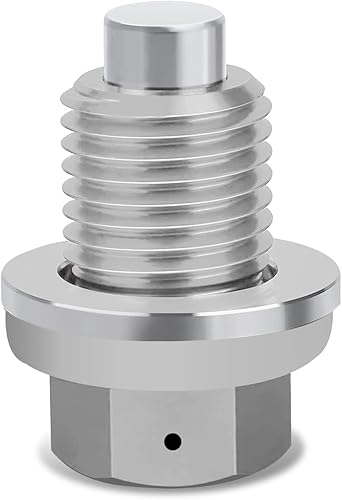 Tapón magnético de drenaje de aceite M12 x 1.5, junta de tapón de aceite, tapón de drenaje de aceite de aluminio, perno de tuerca de drenaje de