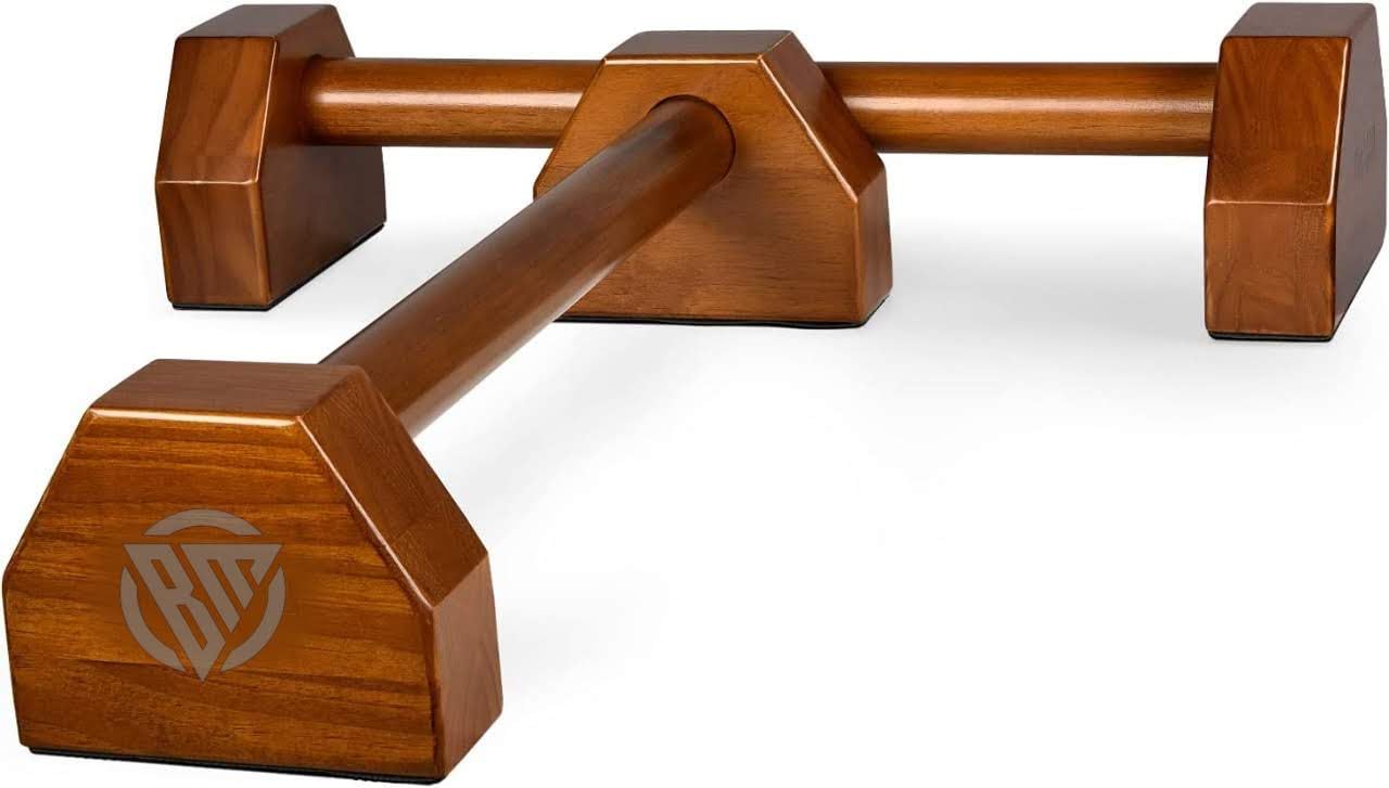 CALISTHENICS PARALLETTES - BODYMECHANICS (4 INC - MINI WOODEN)