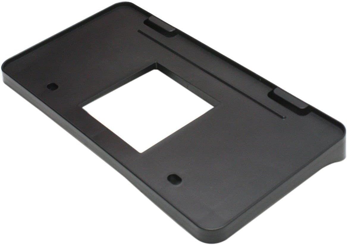 I-Match Auto Parts Front License Plate Frame Bracket Tag Holder Black Textured PP Plastic for 2011 2012 2013 2014 2015 2016 2017 Toyota Sienna 7510108010 TO1068119
