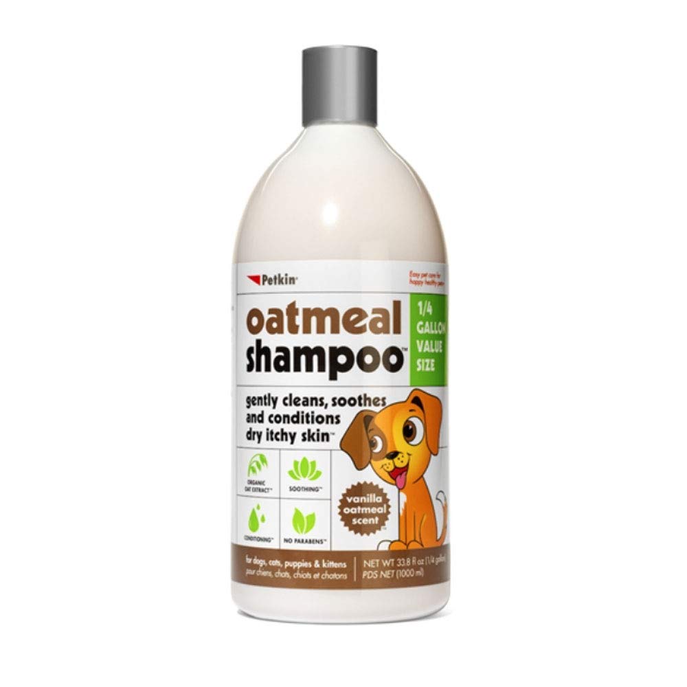 Petkin Dog Megavalu Oatmeal Shampoo - 1/4 Gallon, Green, 32 Fluid_Ounces (B08HVV222G) Amazon Price History, Amazon Price Tracker