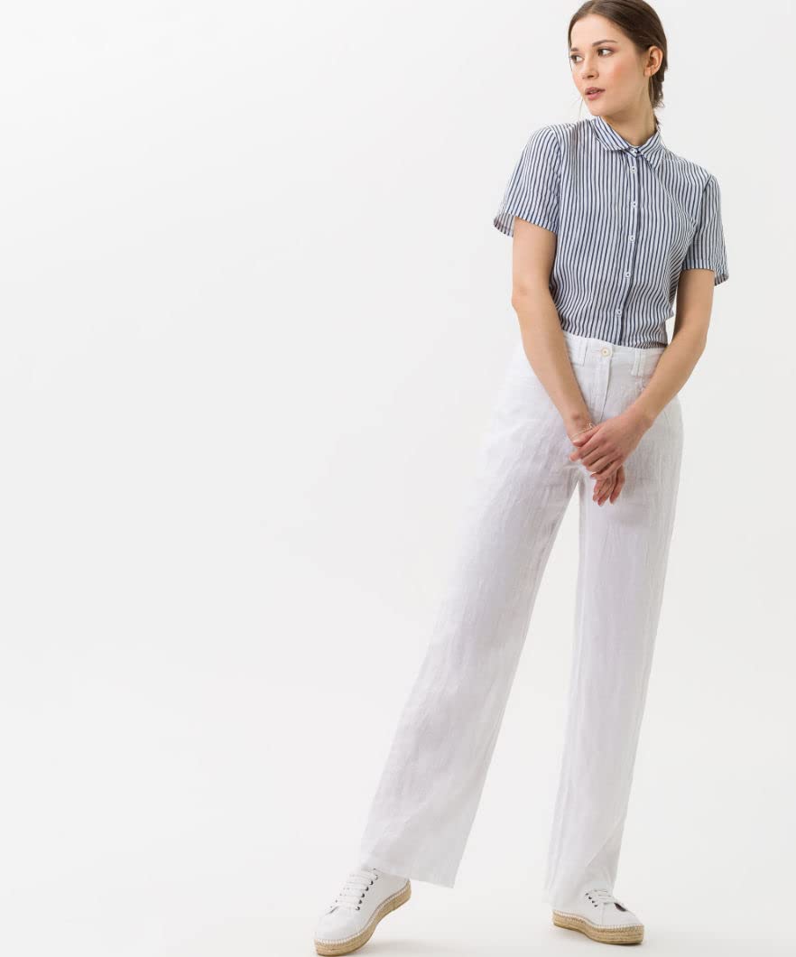 BRAX Style Farina Leinenhose Mit Legerer Silhouette Hose para Mujer