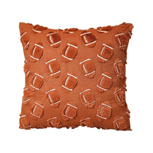 Taie d'oreiller de sport athlétique en tissu peluche 45x45 cm XJBTBA