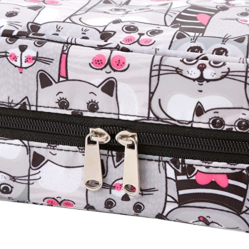 Image of Portable Colored Pencil Case Holds 480 Slots Pencils or 320 to 328 Gel Pens Large Capacity Pencil Organizer with Handle Strap Handy for Colored Pencils & Gel Pen