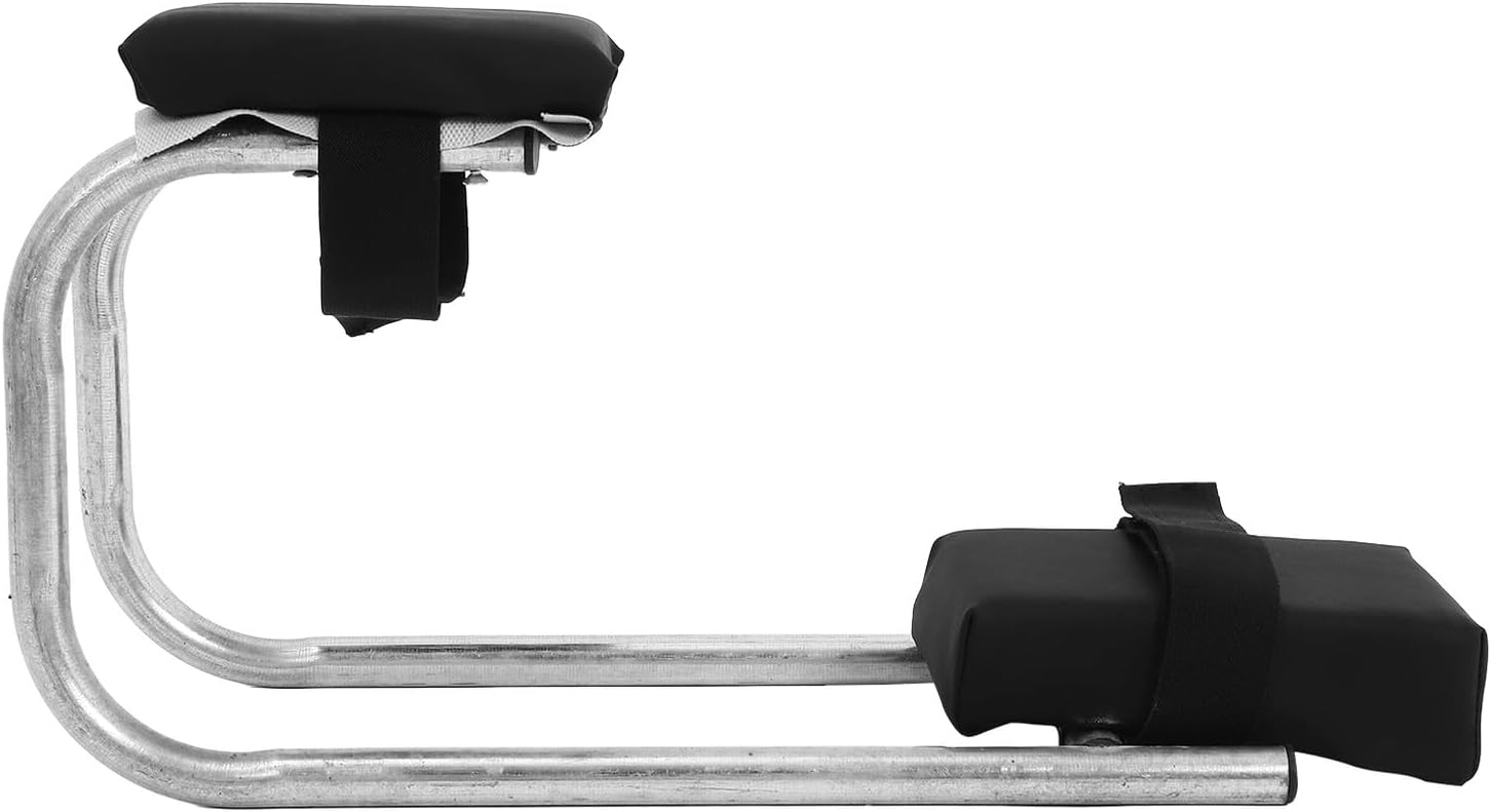 Ciieeo Wearable Garden Kneeler Seat with Thick Foam Pad and Metal Knee Support, Portable 15.2x25x48cm Ergonomic Gardening Bench for Outdoor Knee Protection and Farm Work