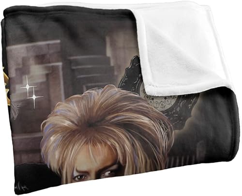 Miniatura 3 de Labyrinth Only Forever - Manta con licencia oficial de tacto sedoso, súper suave, 50 x 60 pulgadas