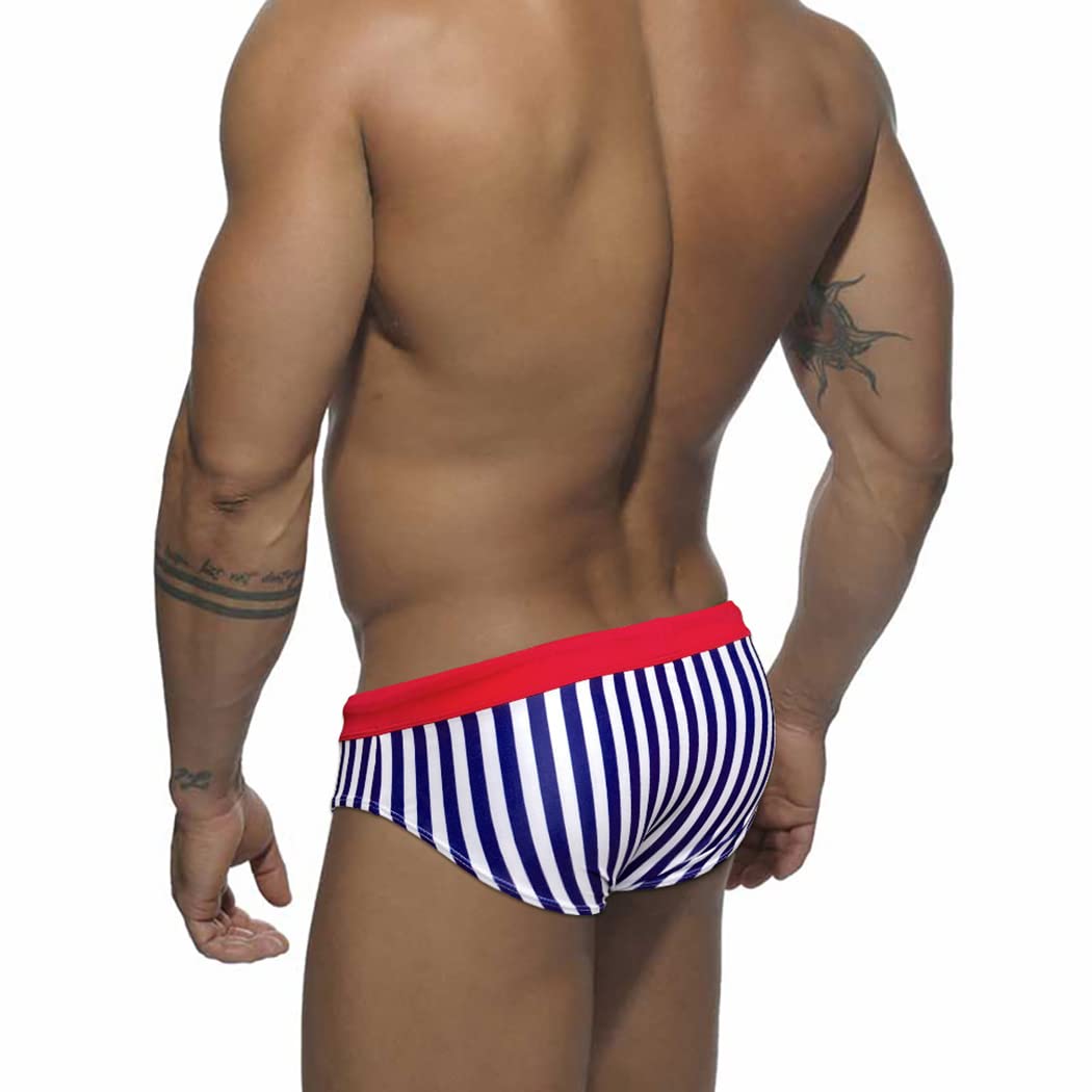 Bañador para Hombre, Bañador de Natación Slip Traje de Baño de Secado Rápido Moda Shorts Swimming Calzoncillos YK35 Tamaño M-2XL