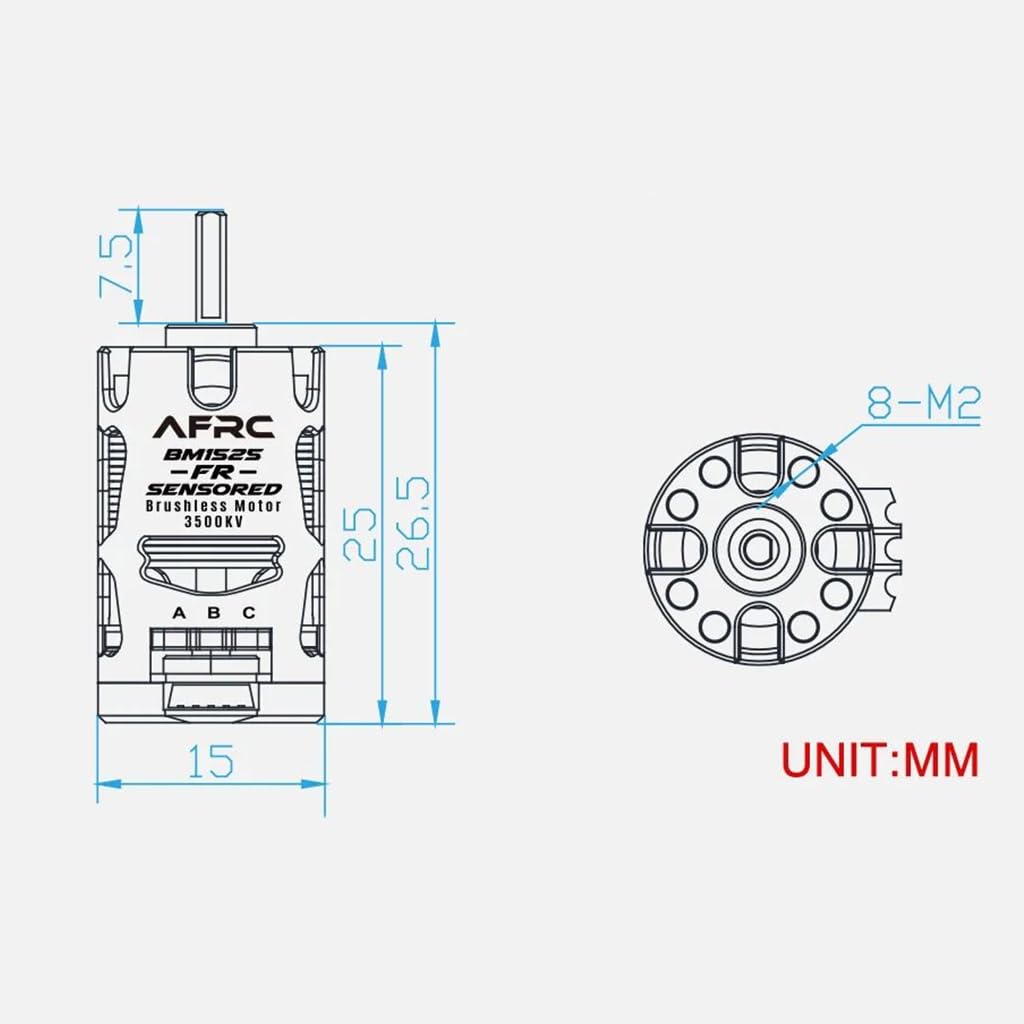 BM1525 Czujnik bezszczotkowy silnik 2500KV 3500KV 4500KV 5500KV do skali 1/27 1/28 Mini-Z Drift Racing RC Car (fioletowy, 4500KV)