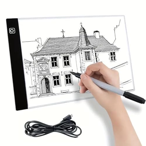 Placa de Luz Led A3 35C x 46L x 1A Quadro de Cópia Prancheta de Cópia Mesa de Cópia Para Desenhos e