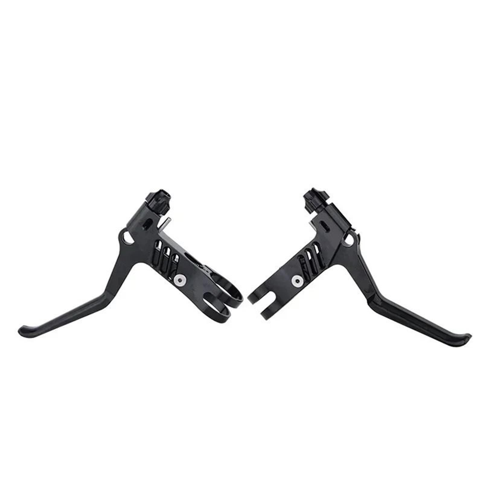 NHABXGDS Foldable Bicycle V-Brake Lever CNC Hollow Aluminum Alloy 22.2mm Road Bicycle Brake Lever Bike Accessories(Black)