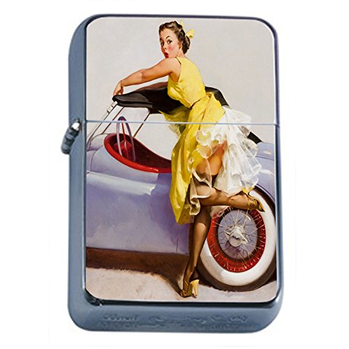 Encendedor Vintage Retro Estilo Pin Up