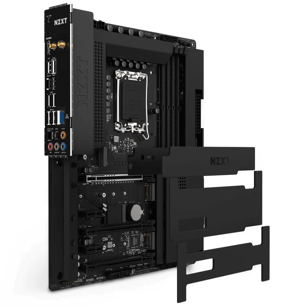 NZXT N7 Z790 ATXマザーボード Placa Mãe NZXT N7 Z790 Intel Z790 Chipset Wi-Fi e Cover Preta