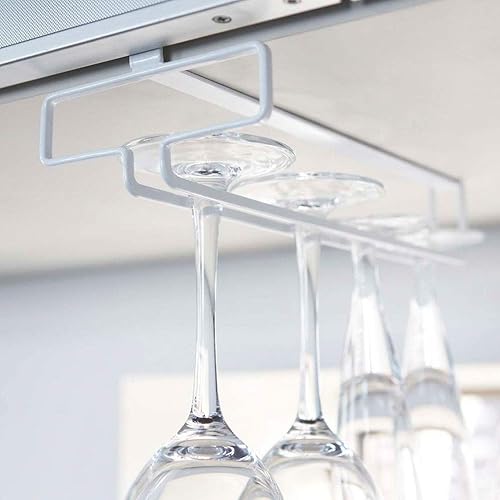 Miniatura 6 de Yamazaki Home Tower Estante individual para copas de vino - Soporte de almacenamiento colgante