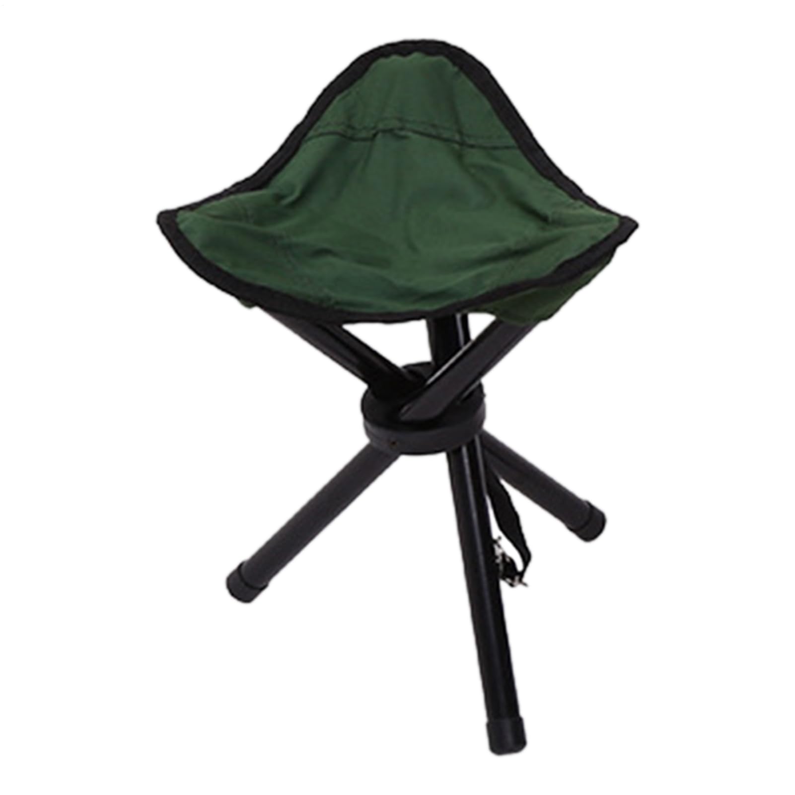 Taburete portátil de Camping al Aire Libre, 38 x 10 x 10 cm, Ligero, Plegable, Triangular, Silla de Viaje, taburetes de trípode para Senderismo, y Picnic