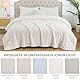 WONGS BEDDING Kuscheldecke Flauschig 220x240 Weiß Decken, Creme Wohndecke Warme Fleecedecke Weiche Sofadecke Couchdecke für Bett Sofa Büro Mädchen