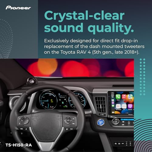Image of Pioneer TS-H150-RA 1-1 /8 inch Tweeter Upgrade for Select 2018-2023 Toyota RAV4