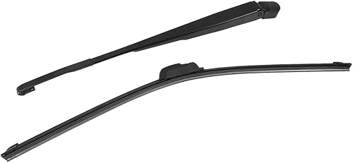 Miniatura 1 de X AUTOHAUX Juego de brazo de limpiaparabrisas trasero de 21.654 in 22 pulgadas para Honda Crosstour 2010 2011 2012 2013 2014 2015 2016