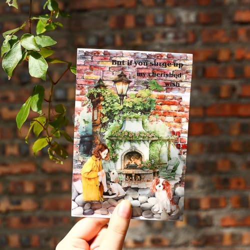 Image of 6 Rolls PET Washi Tape Stickers for Junk Journal Supplies,Self-Adhesive PET Washi Tape for Scrapbooking,Journaling Supplies,Painting,DIY Craft(Stone Wall)