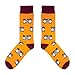 Produktbild CUP OF SOX - Foto/Kamera/Hipster - Socken in der Tasse - Herren und Damen Geschenksocken Freizeit Socken, Orange, 41-44
