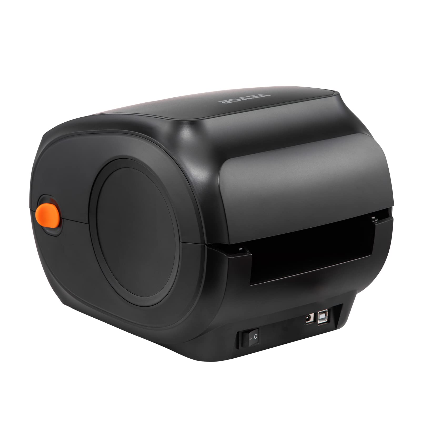 VEVOR Drukarka termiczna Bluetooth, drukarka etykiet Edesive 4x6, etykieciarka termiczna kompatybilna z Windows/MAC OS/Linux/Chromebook, obsługuje DHL, USPS, FedEx, Shopify, Ebay, Amazon itp.