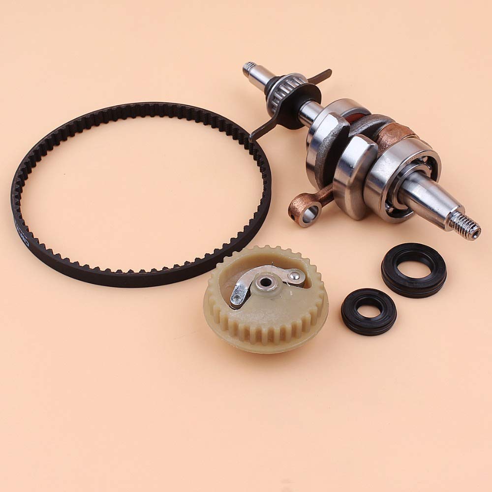 Kit de Correa de distribución de Engranaje de árbol de levas con Sello de Aceite de cigüeñal para Honda GX35 GX 35, Recortadora de 4 Tiempos, desbrozadora, Motor de Motor pequeño