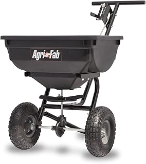 Agri-Fab 45-0532 Pro - Esparcidor de Empuje, 85 Libras, Color Negro