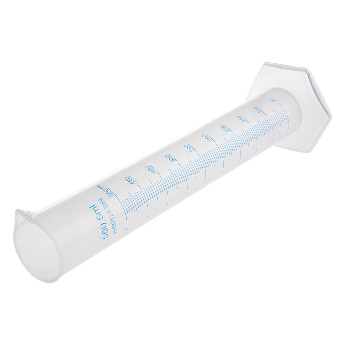 Tubo Graduado Transparente de plastico 500 ml